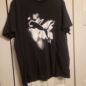 Puma Black T-Shirt for Men